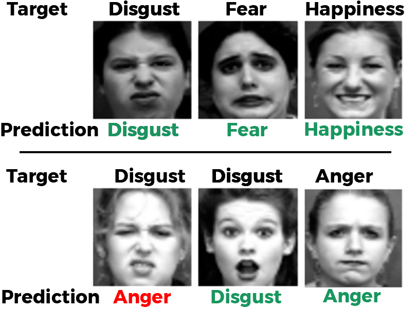 Facial expression classifier